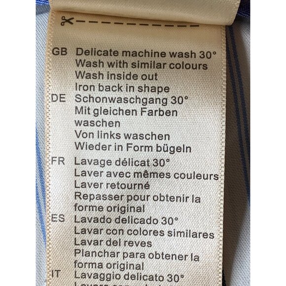 Scotch & Soda Mens Plaid Stretch Trousers 34/31 NWT $148 RP10239 Slim Tapered - Picture 13 of 13